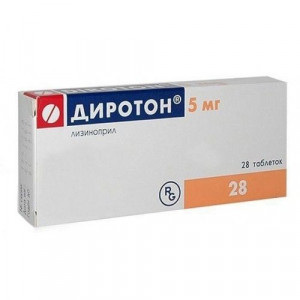 ДИРОТОН 5МГ. №28 ТАБ. /ГЕДЕОН РИХТЕР/ ДИРОТОН 5МГ. №28 ТАБ. /ГЕДЕОН РИХТЕР/