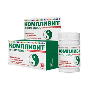 КОМПЛИВИТ А/СТРЕСС №30 ТАБ. П/О КОМПЛИВИТ А/СТРЕСС №30 ТАБ. П/О