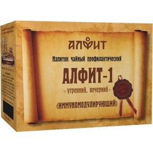 АЛФИТ-1 СБОР ИММУНОМОДУЛИРУЮЩИЙ 2Г. №30Х2 (120Г.) АЛФИТ-1 СБОР ИММУНОМОДУЛИРУЮЩИЙ 2Г. №30Х2 (120Г.)