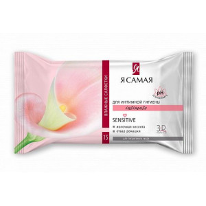 Я САМАЯ САЛФЕТКИ ВЛАЖН. Д/ИНТИМ. ГИГИЕНЫ РОМАШКА №15 Я САМАЯ САЛФЕТКИ ВЛАЖН. Д/ИНТИМ. ГИГИЕНЫ РОМАШКА №15