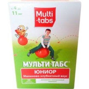 МУЛЬТИ-ТАБС ЮНИОР МАЛИНА+КЛУБНИКА №30 ТАБ.ЖЕВ. МУЛЬТИ-ТАБС ЮНИОР МАЛИНА+КЛУБНИКА №30 ТАБ.ЖЕВ.