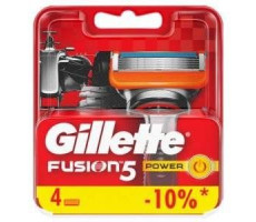 ЖИЛЛЕТ КАССЕТЫ ФЬЮЖН ПАУВЕР №4 [GILLETTE]