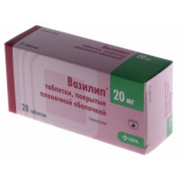 ВАЗИЛИП 20МГ. №28 ТАБ. П/П/О /KRKA/