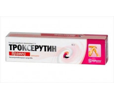 ТРОКСЕРУТИН ВРАМЕД 2% 40Г. ГЕЛЬ Д/НАРУЖ.ПРИМ. ТУБА /СОФАРМА/