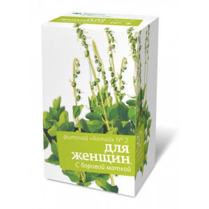 АЛТАЙ ФИТОЧАЙ №2 Д/ЖЕНЩИН БОРОВАЯ МАТКА 2Г. №30 ПАК. /АЛТАЙСКИЙ КЕДР/ АЛТАЙ ФИТОЧАЙ №2 Д/ЖЕНЩИН БОРОВАЯ МАТКА 2Г. №30 ПАК. /АЛТАЙСКИЙ КЕДР/