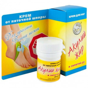 АКУЛЬЯ СИЛА АКУЛИЙ ЖИР КРЕМ Д/НОГ П/ПЯТОЧНОЙ ШПОРЫ УСИЛ. ЗОЛОТОЙ УС 20МЛ. АКУЛЬЯ СИЛА АКУЛИЙ ЖИР КРЕМ Д/НОГ П/ПЯТОЧНОЙ ШПОРЫ УСИЛ. ЗОЛОТОЙ УС 20МЛ.